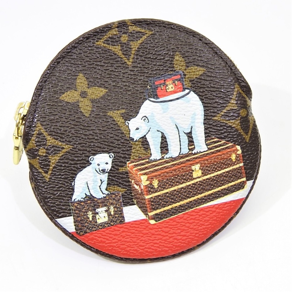 Louis Vuitton - Monogram Polar Bear Coin Case